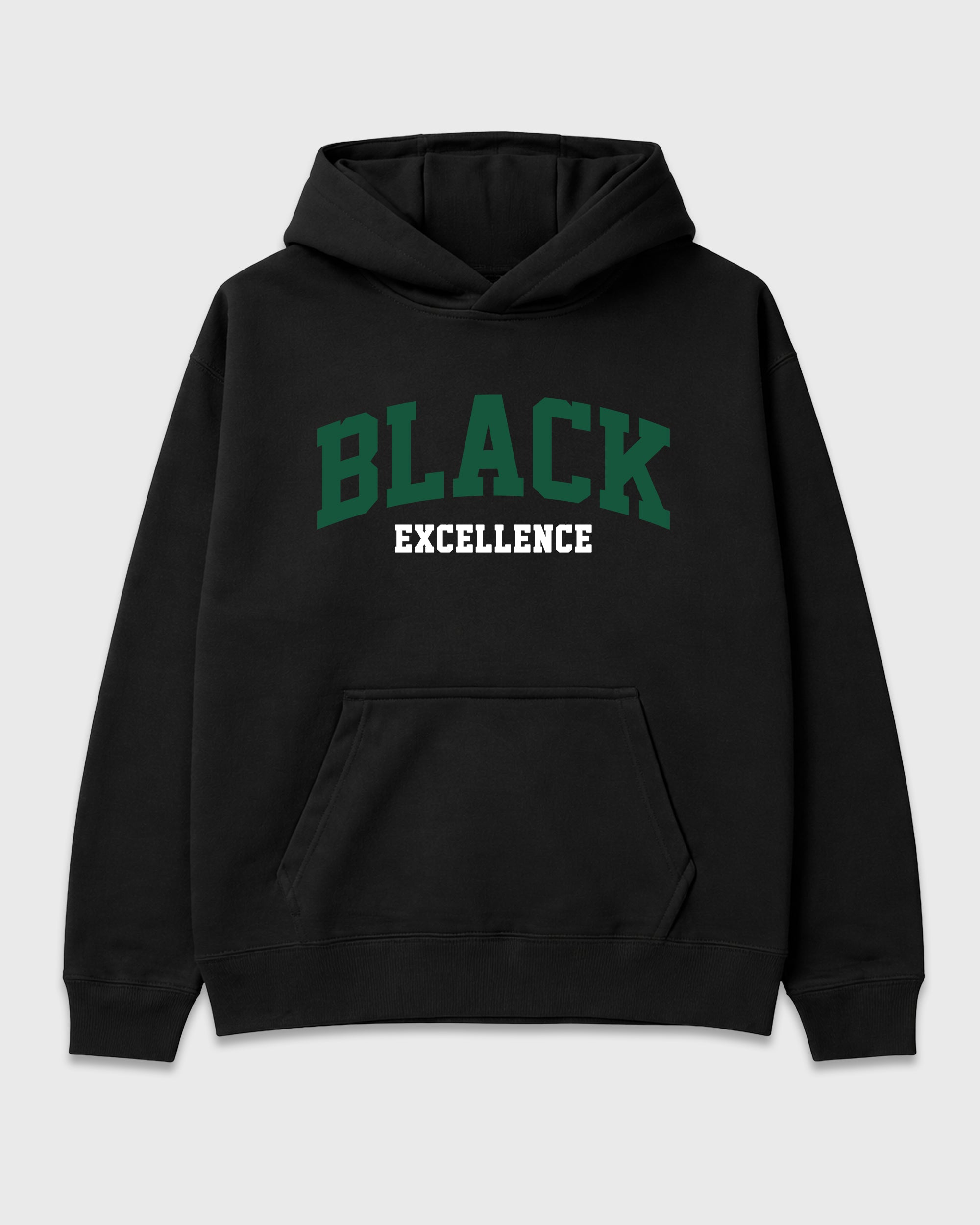 Varsity Black Excellence Graphic T-Shirt featuring original streetwear artwork designed to match the Air Jordan 14 Forest Green. Black 2 Graphic Tee.