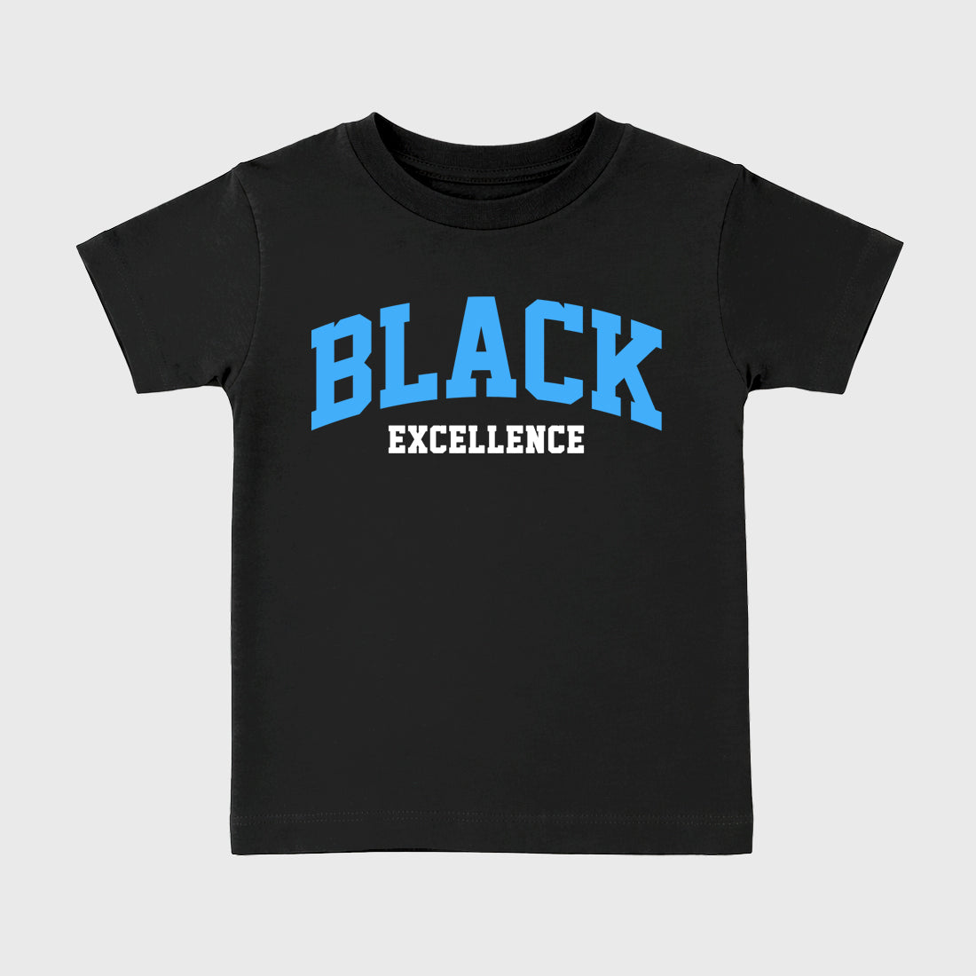 Sneaker match tees – Sneaker Tees To Match Air Jordan 14 University Blue Shoes – Varsity Black Excellence Kids T-Shirt Black 2
