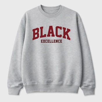 Varsity Black Excellence Graphic T-Shirt sneaker match tee designed for the Air Jordan 3 Bin 23, featuring coordinated color options for a perfect streetwear match. Heather Grey 2 shirt.