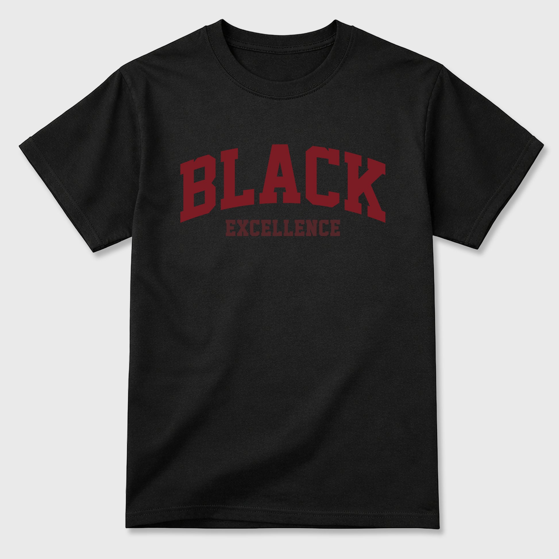 Varsity Black Excellence Graphic T-Shirt sneaker match tee designed for the Air Jordan 3 Bin 23, featuring coordinated color options for a perfect streetwear match. Black 2 shirt.