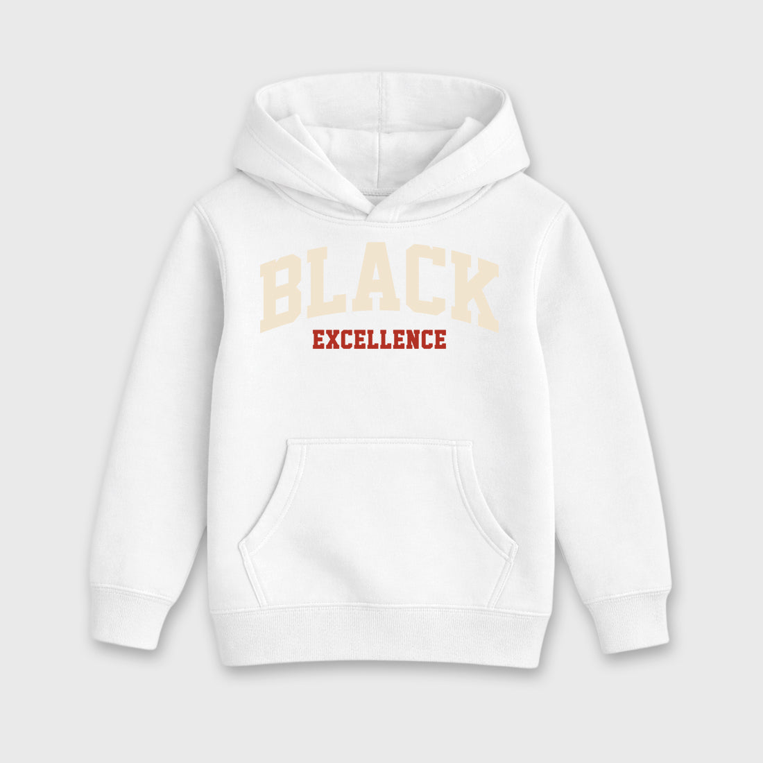 Sneaker match tees – Sneaker Tees To Match Air Jordan 4 Brick After Brick Shoes – Varsity Black Excellence Kids T-Shirt White 2