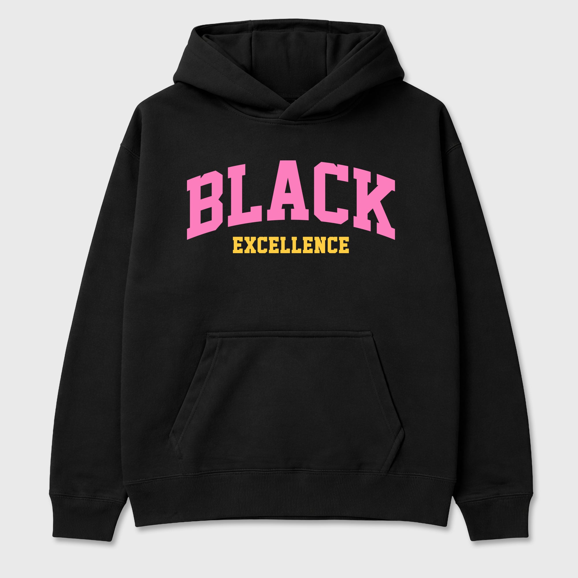 Varsity Black Excellence Graphic T-Shirt featuring original streetwear artwork designed to match the Air Jordan 4 Comic. Black 2 Graphic Tee.