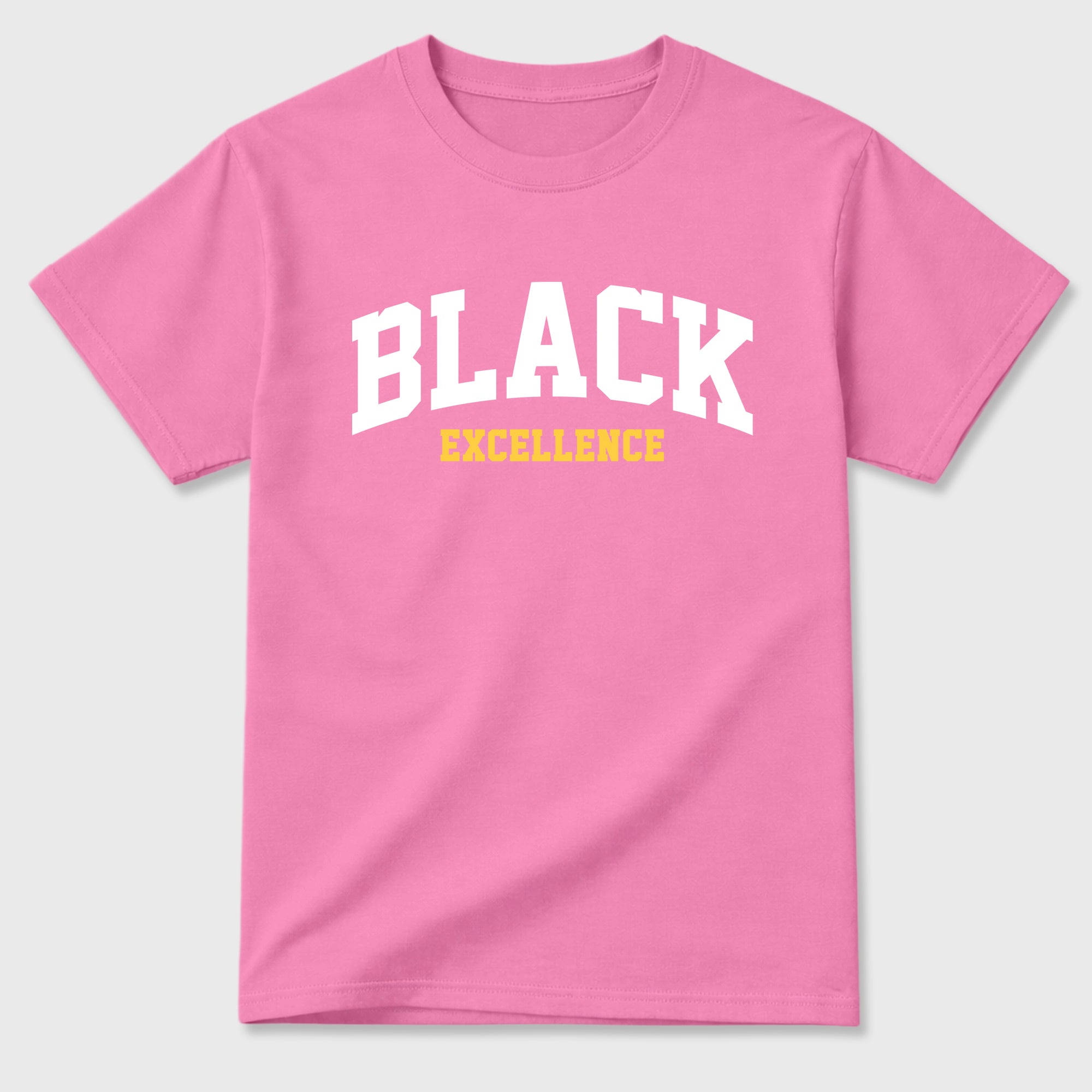 Varsity Black Excellence Graphic T-Shirt featuring original streetwear artwork designed to match the Air Jordan 4 Comic. Bubble Gum 2 Graphic T-Shirt.
