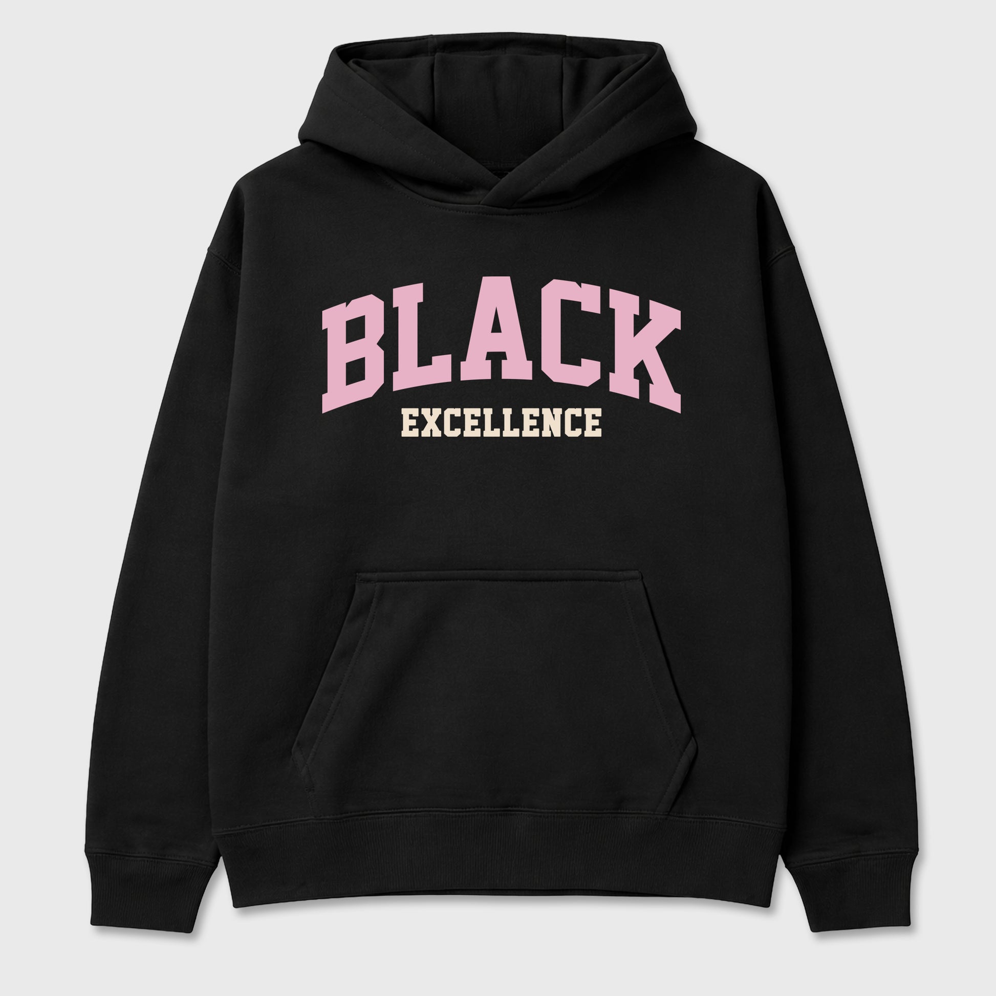 Sneaker match tees – Sneaker Tees To Match Air Jordan 4 Iced Carmine Shoes – Varsity Black Excellence Tee Black 2