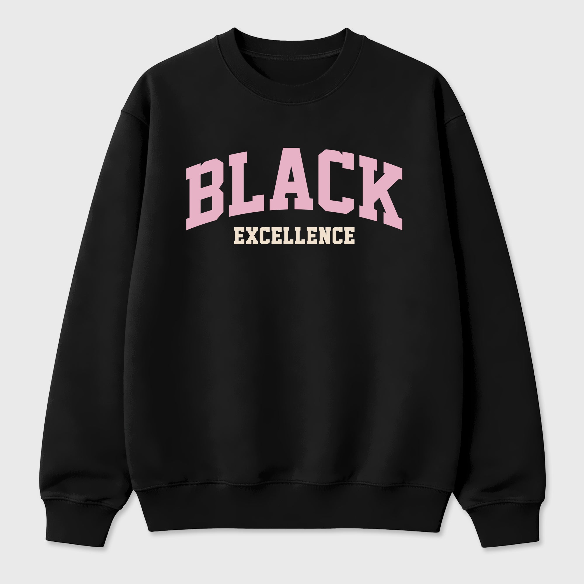 Sneaker match tees – Sneaker Tees To Match Air Jordan 4 Iced Carmine Shoes – Varsity Black Excellence Tee Black 2