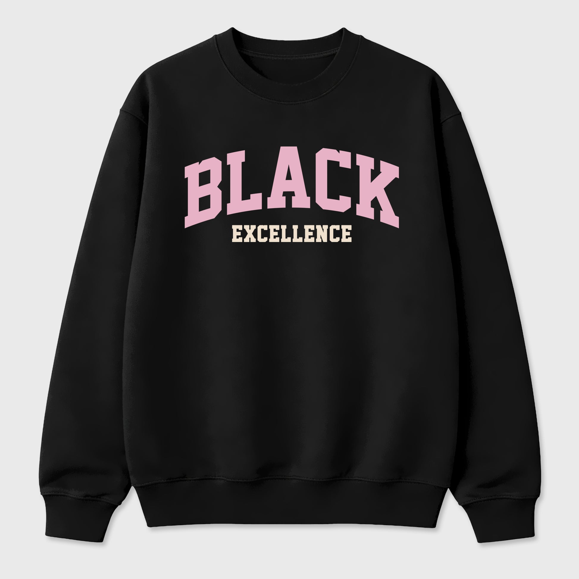 Sneaker match tees – Sneaker Tees To Match Air Jordan 4 Iced Carmine Shoes – Varsity Black Excellence Tee Black 2