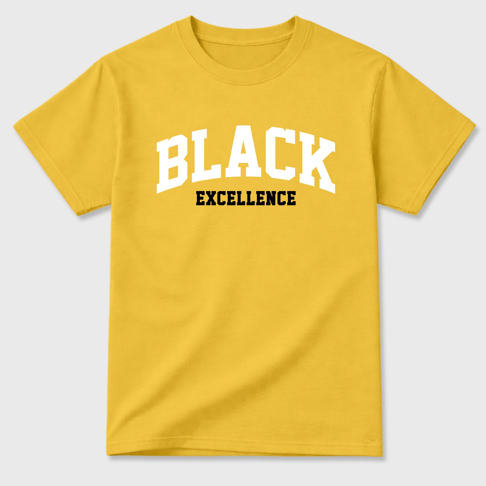 Varsity Black Excellence Graphic T-Shirt featuring original streetwear artwork designed to match the Air Jordan 4 Tour Yellow. Daisy 2 Graphic T-Shirt.
