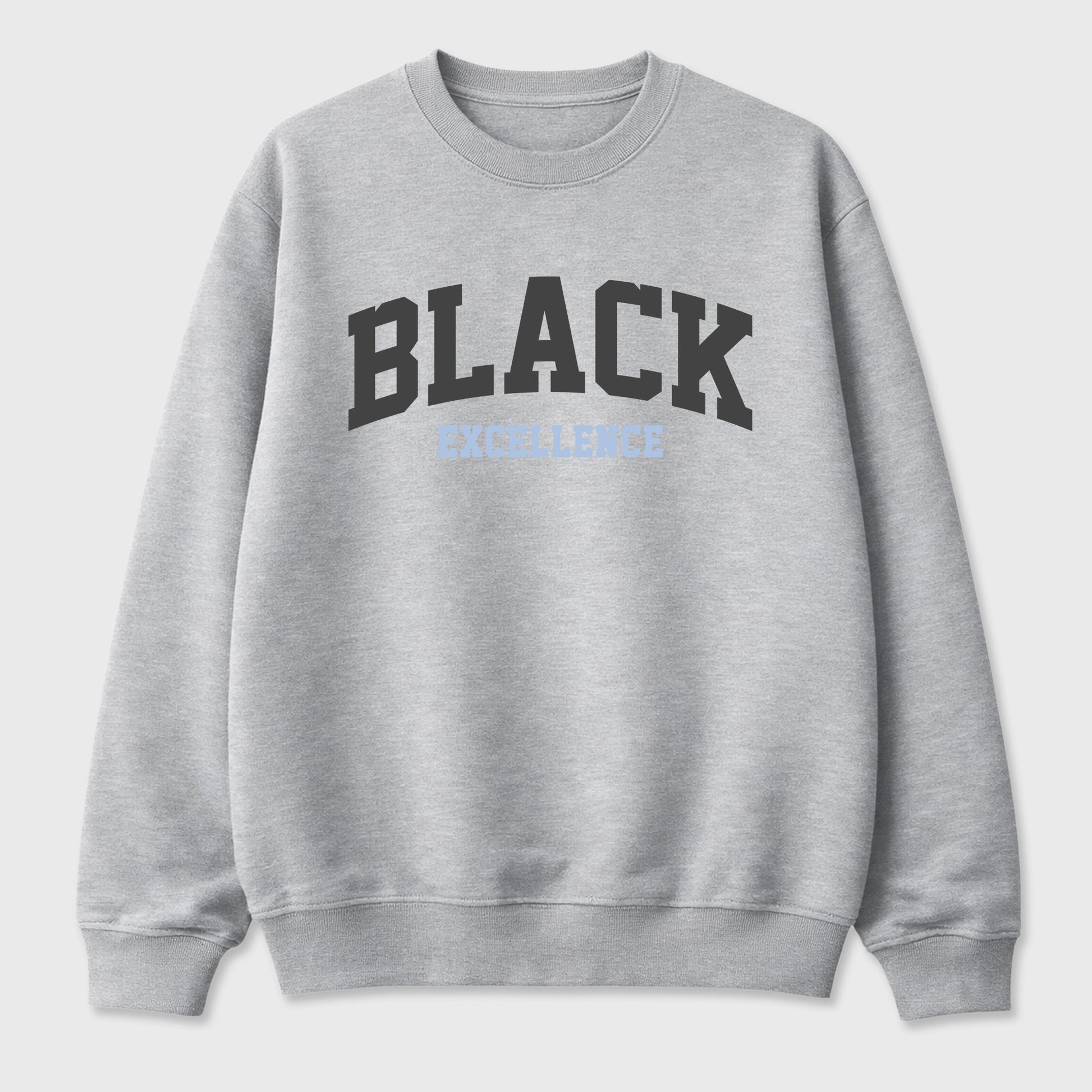 Sneaker match tees – Sneaker Tees To Match Air Jordan 5 Wolf Grey Shoes – Varsity Black Excellence Tee Heather Grey 2