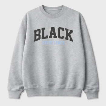 Sneaker match tees – Sneaker Tees To Match Air Jordan 5 Wolf Grey Shoes – Varsity Black Excellence Tee Heather Grey 2