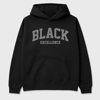 Sneaker match tees – Sneaker Tees To Match Air Jordan 6 Cap and Gown Shoes – Varsity Black Excellence Tee Black 2