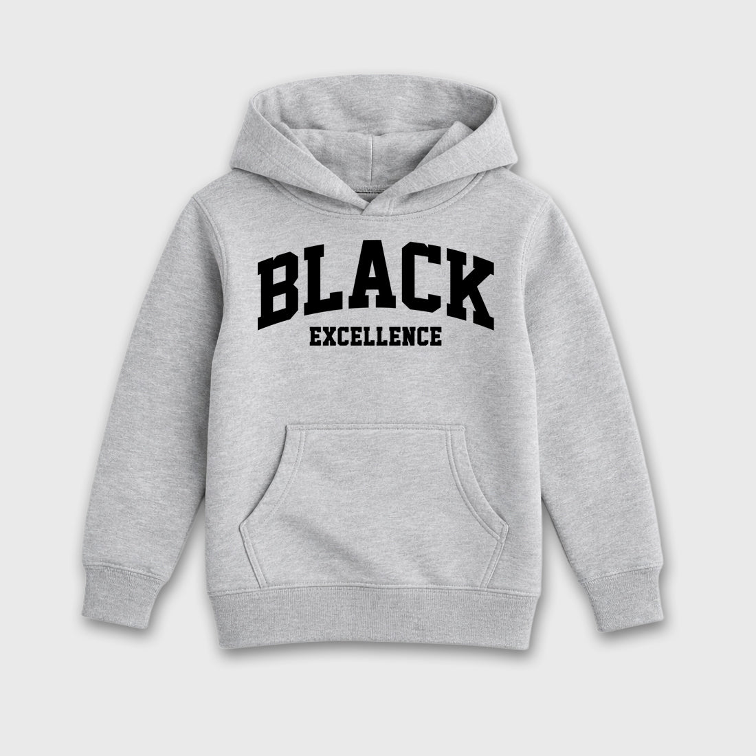 Sneaker match tees – Sneaker Tees To Match Air Jordan 6 Cap and Gown Shoes – Varsity Black Excellence Kids T-Shirt Heather Grey 2