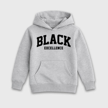 Sneaker match tees – Sneaker Tees To Match Air Jordan 6 Cap and Gown Shoes – Varsity Black Excellence Kids T-Shirt Heather Grey 2