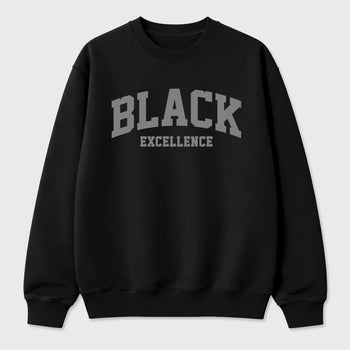 Sneaker match tees – Sneaker Tees To Match Air Jordan 6 Cap and Gown Shoes – Varsity Black Excellence Tee Black 2