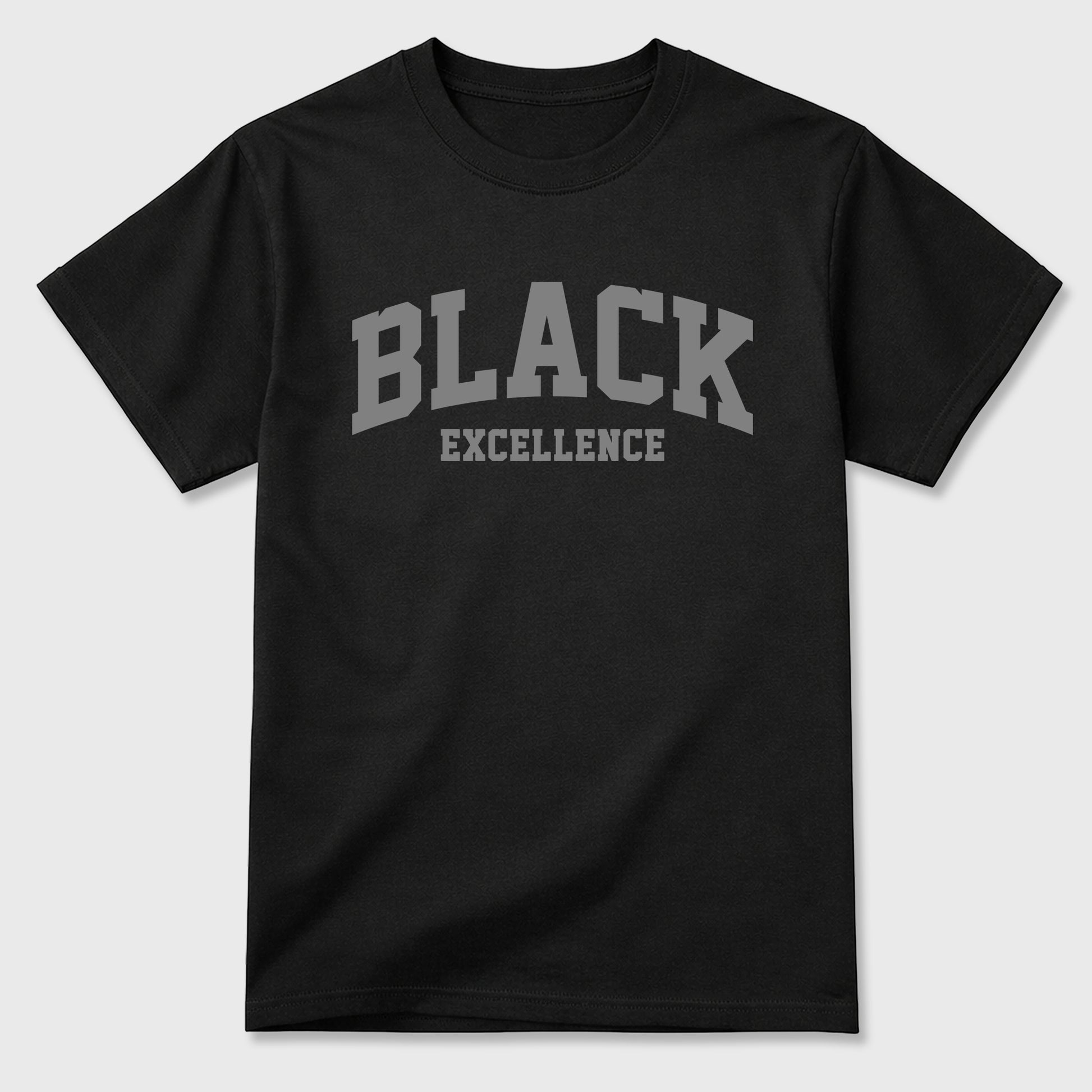 Sneaker match tees – Sneaker Tees To Match Air Jordan 6 Cap and Gown Shoes – Varsity Black Excellence Tee Black 2