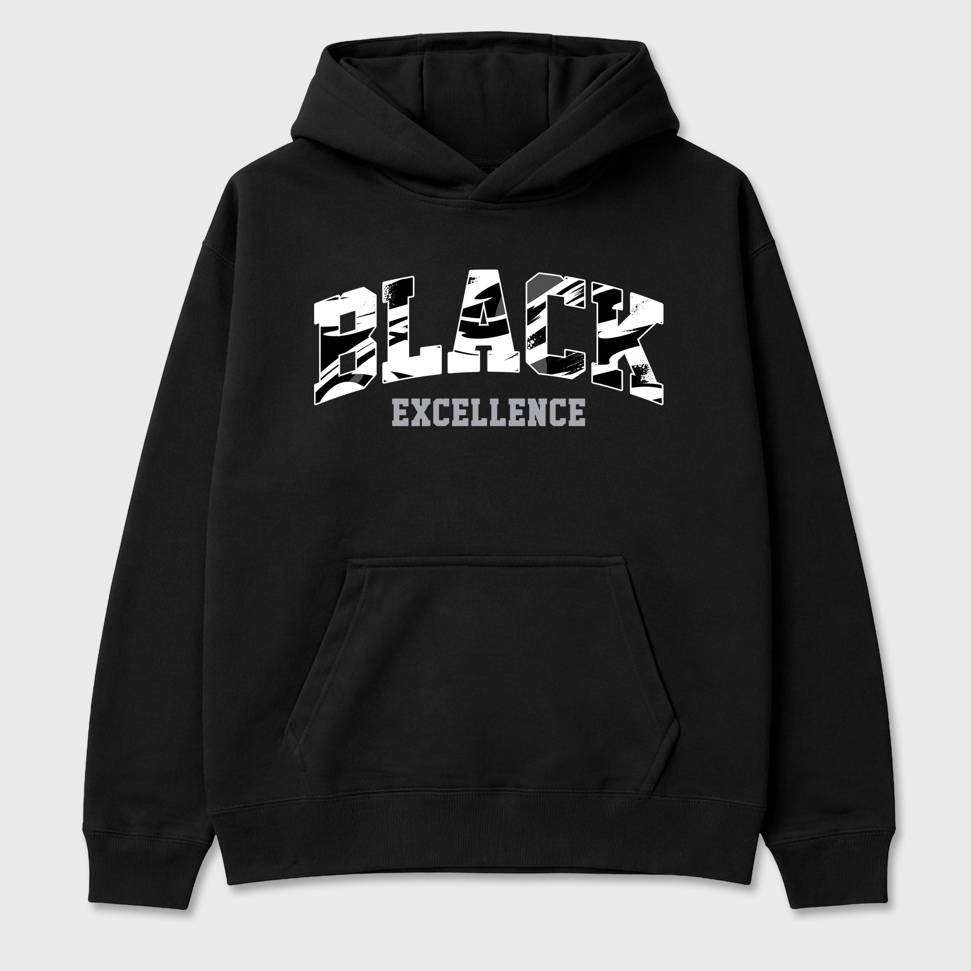 Varsity Black Excellence Graphic T-Shirt featuring original streetwear artwork designed to match the Air Jordan 8 Chrome. Black 2 Graphic Tee.