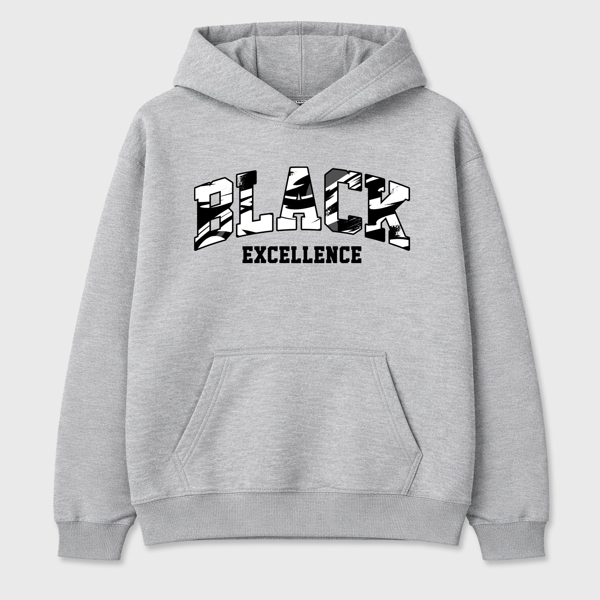 Varsity Black Excellence Graphic T-Shirt featuring original streetwear artwork designed to match the Air Jordan 8 Chrome. Heather Grey 2 Graphic Tee.
