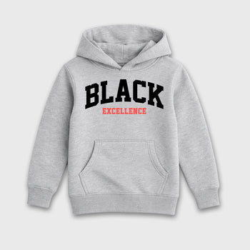 Sneaker match tees – Sneaker Tees To Match Air Max 90 Infrared Shoes – Varsity Black Excellence Kids T-Shirt Heather Grey 2