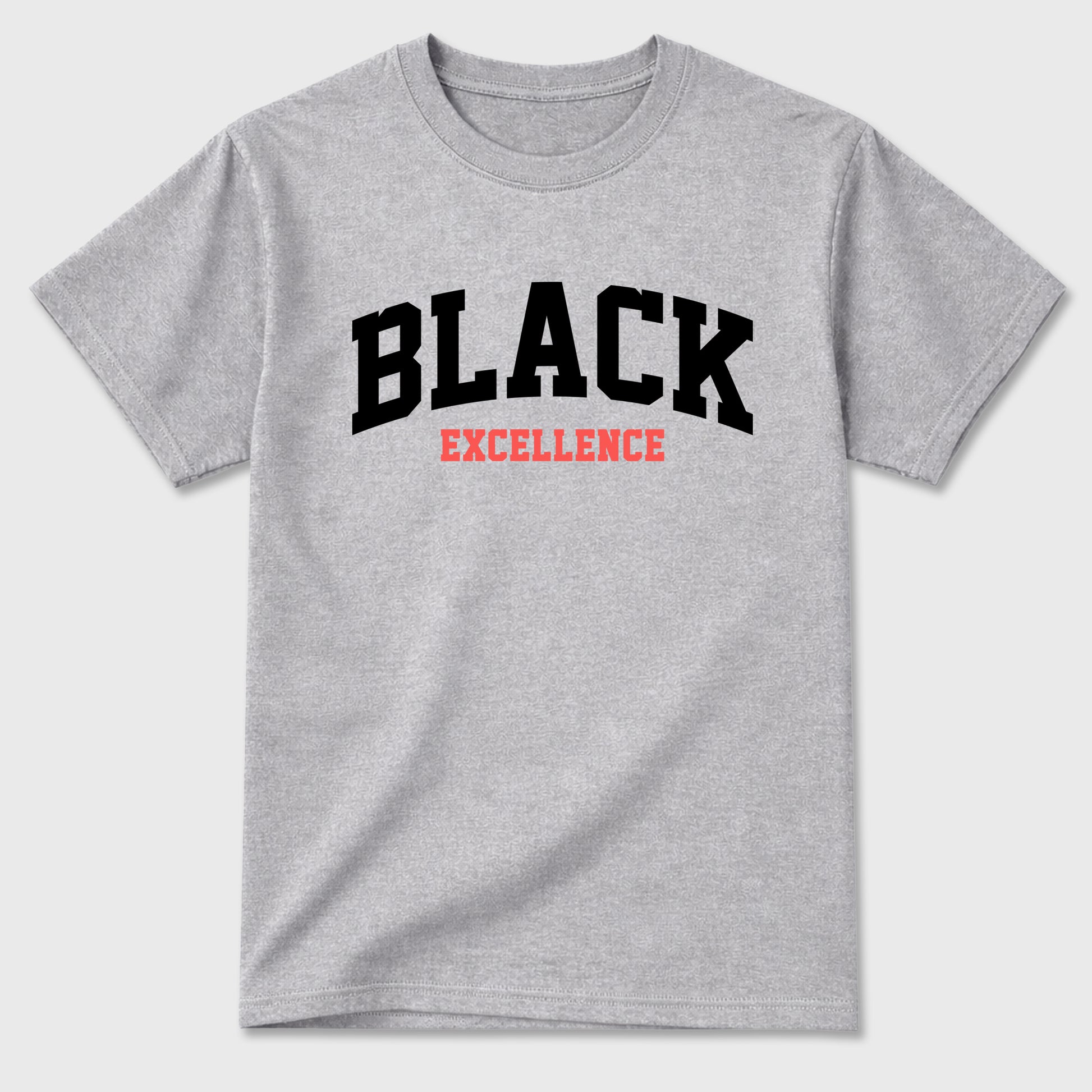 Sneaker match tees – Sneaker Tees To Match Air Max 90 Infrared Shoes – Varsity Black Excellence Tee Heather Grey 2