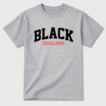 Sneaker match tees – Sneaker Tees To Match Air Max 90 Infrared Shoes – Varsity Black Excellence Tee Heather Grey 2