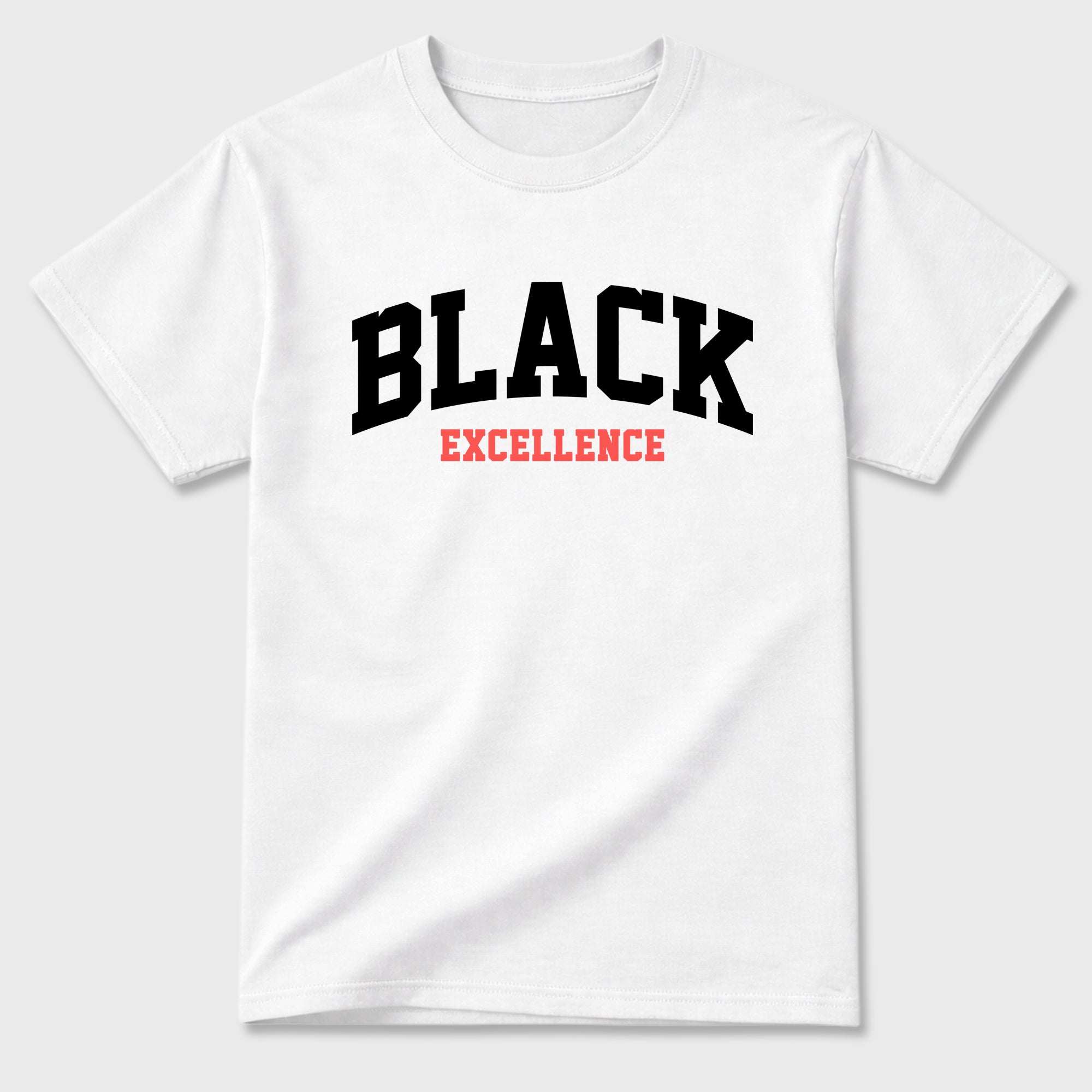 Sneaker match tees – Sneaker Tees To Match Air Max 90 Infrared Shoes – Varsity Black Excellence Tee White 2