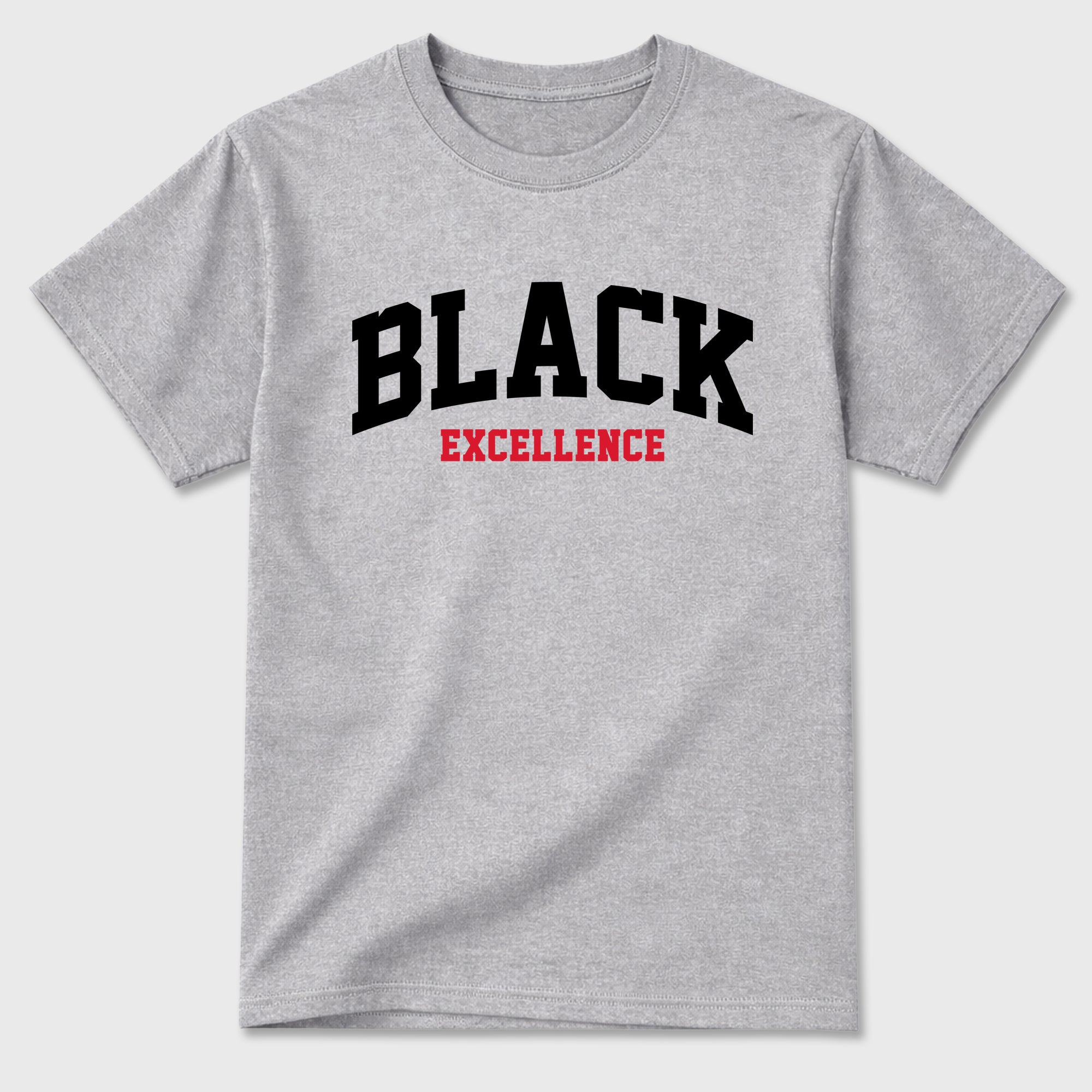Varsity Black Excellence Graphic T-Shirt featuring original streetwear artwork designed to match the Air Max 95 Reverse Solar Red. Heather Grey 2 Graphic T-Shirt.