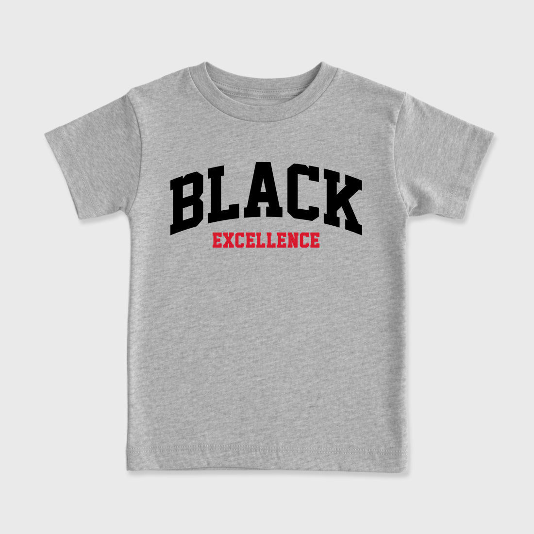 Varsity Black Excellence Baby & Kids Graphic T-Shirt featuring original artwork designed to match the Air Max 95 Reverse Solar Red. Heather Grey 2 Kids Graphic Tee.