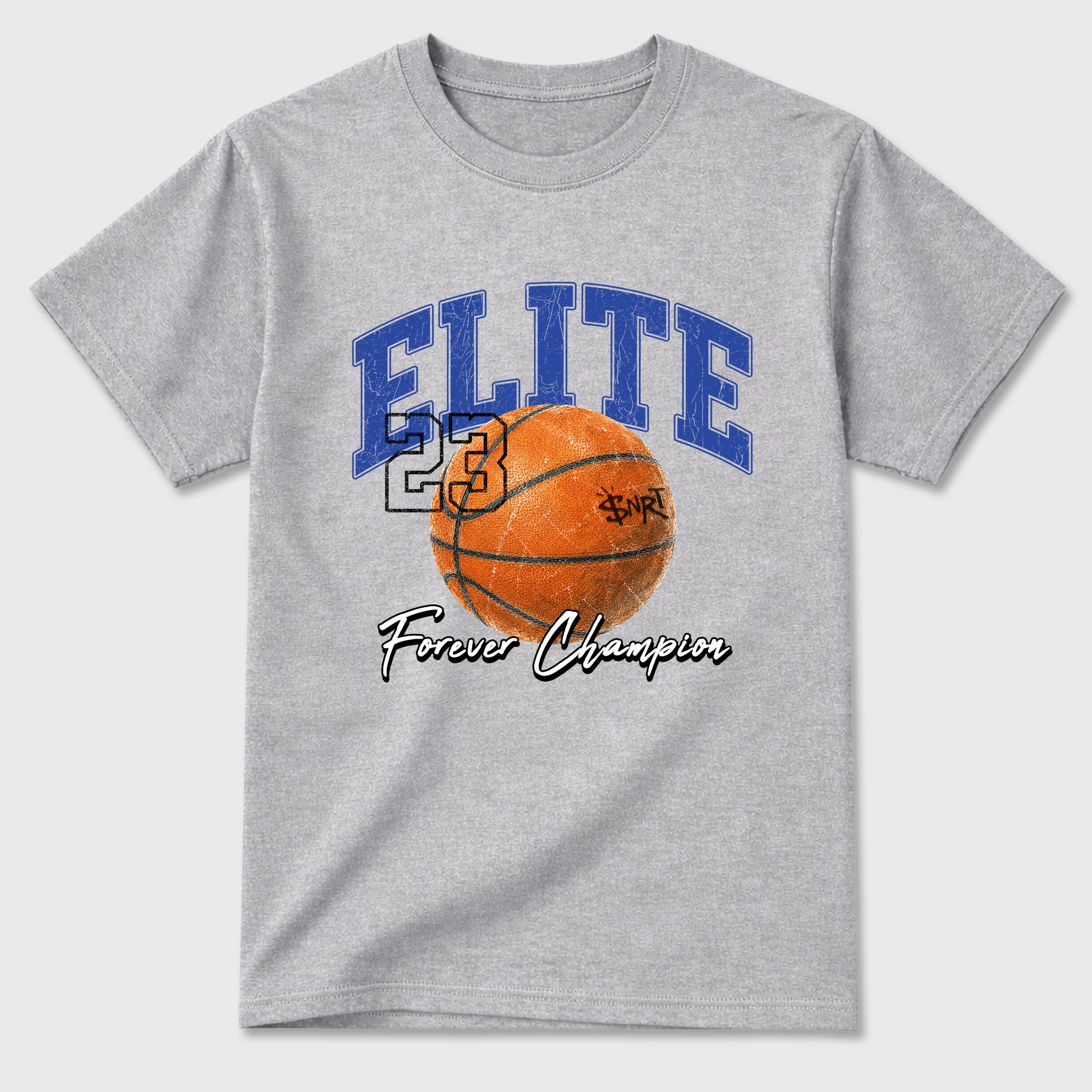 Varsity Elite Graphic T-Shirt featuring original streetwear artwork designed to match the Air Jordan 3 Knicks. Heather Grey 2 Graphic T-Shirt.
