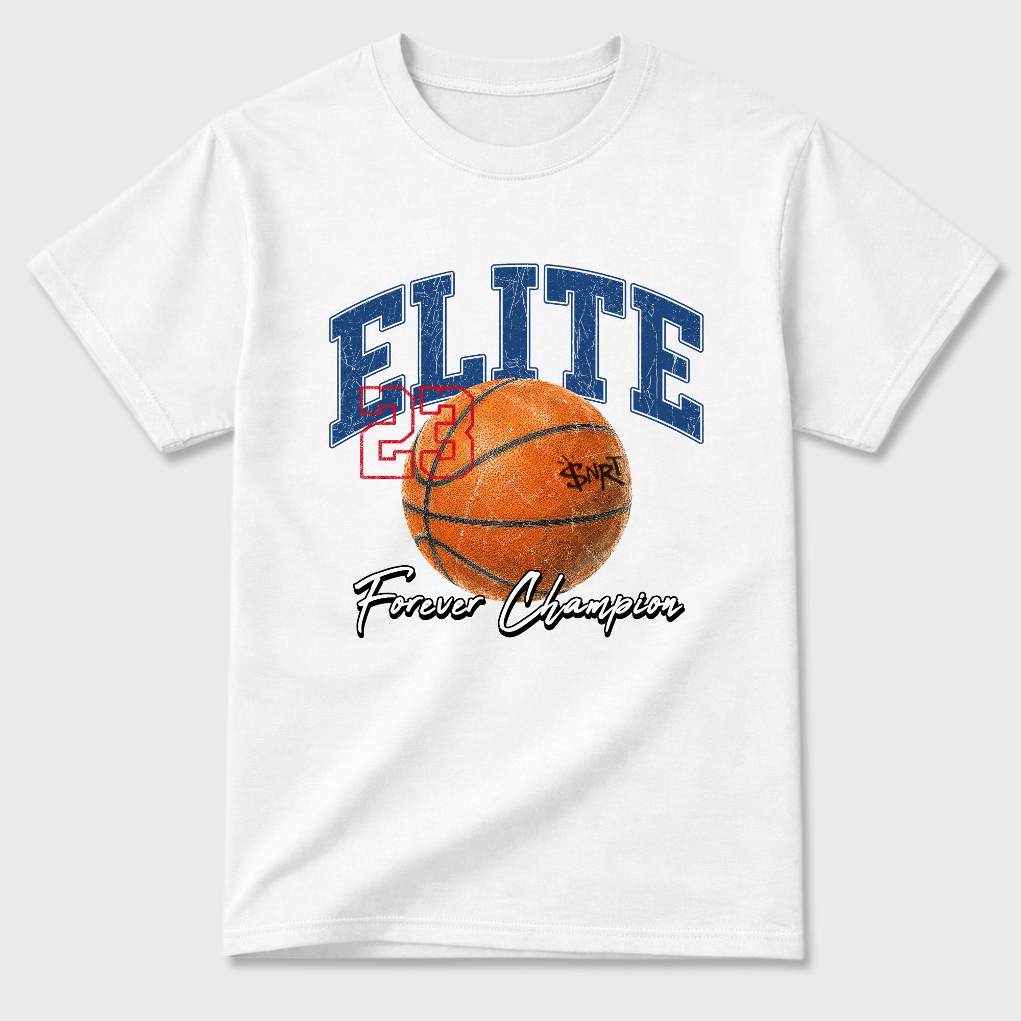 Varsity Elite Graphic T-Shirt featuring original streetwear artwork designed to match the Air Jordan 3 True Blue. White 2 Graphic T-Shirt.