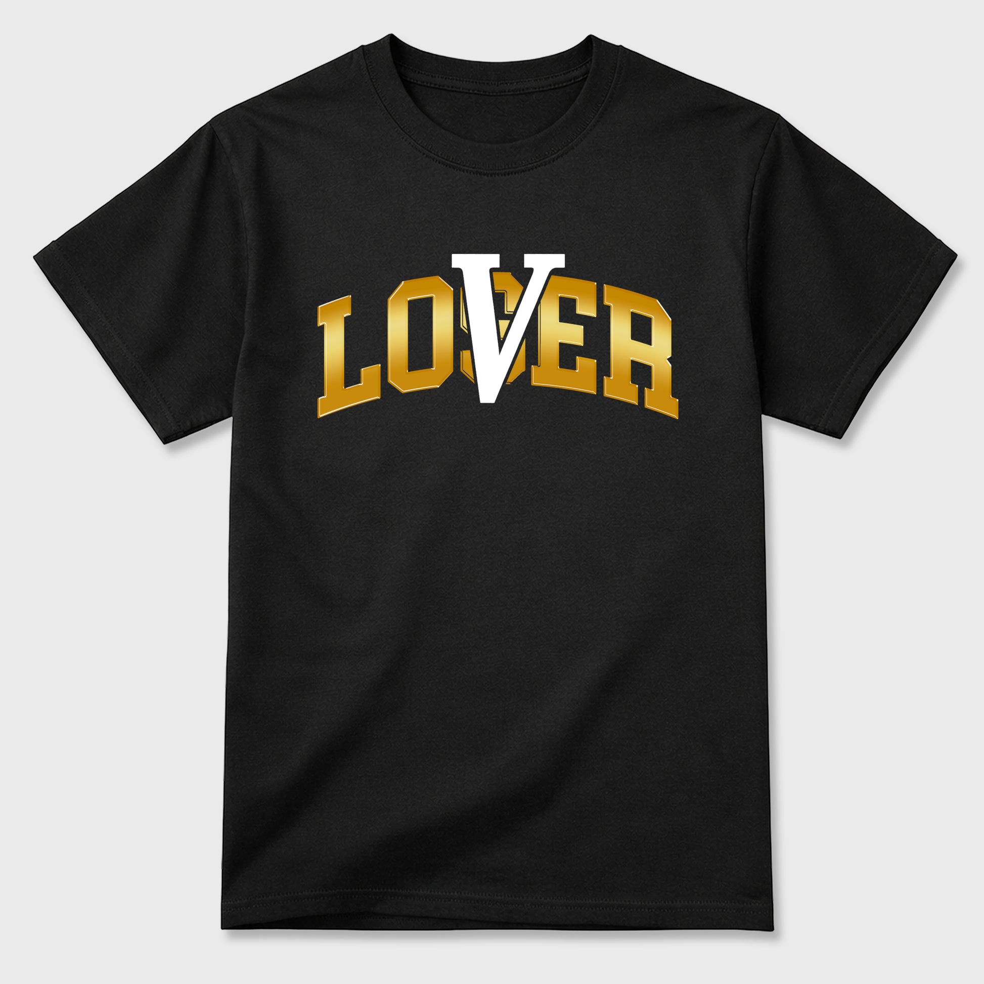 Sneaker match tees – Sneaker Tees To Match Air Jordan 11 Mother's Day Shoes – Varsity Loser Lover Tee Black 2