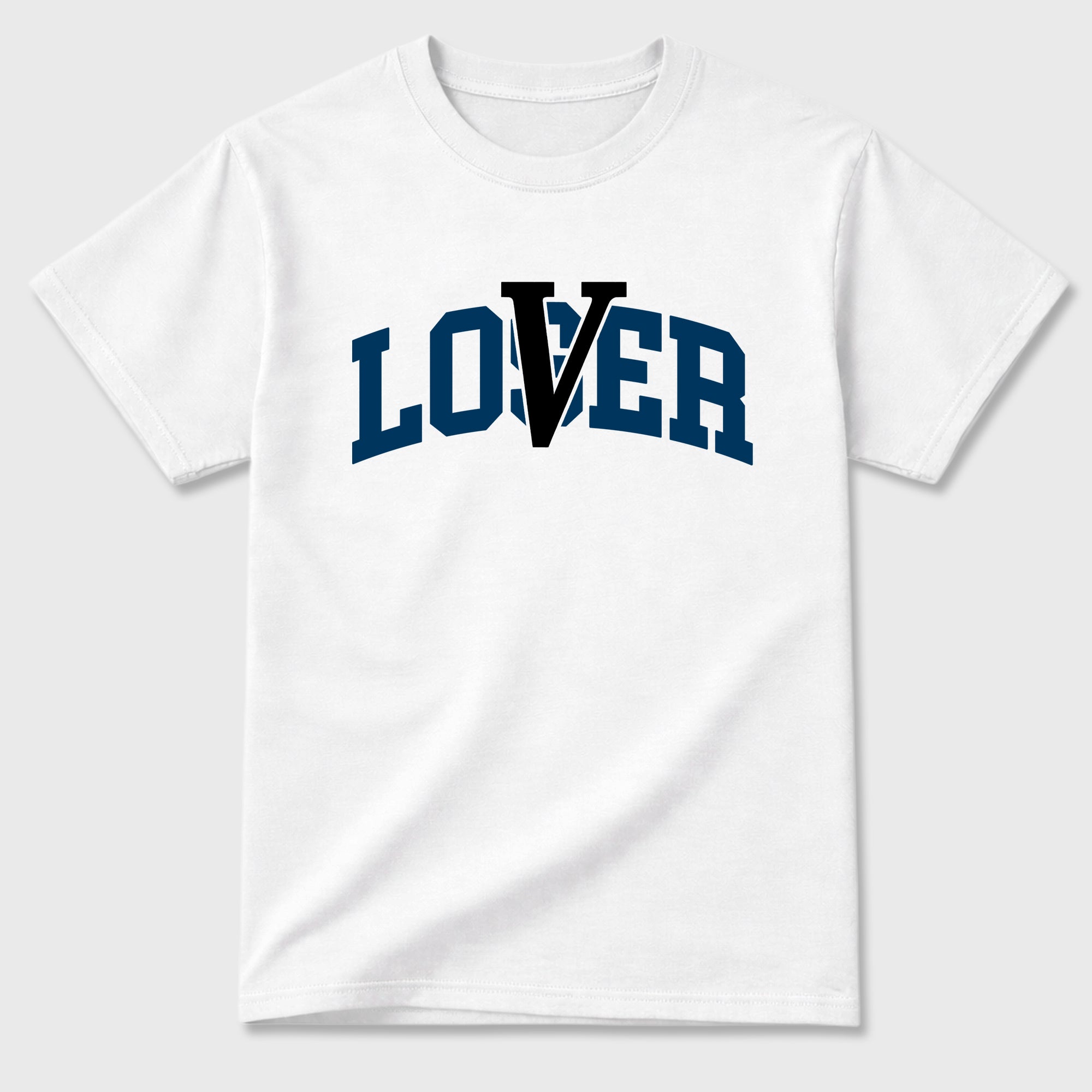 Varsity Loser Lover Graphic T-Shirt featuring original streetwear artwork designed to match the Air Jordan 13 Flint. White 2 Graphic T-Shirt.