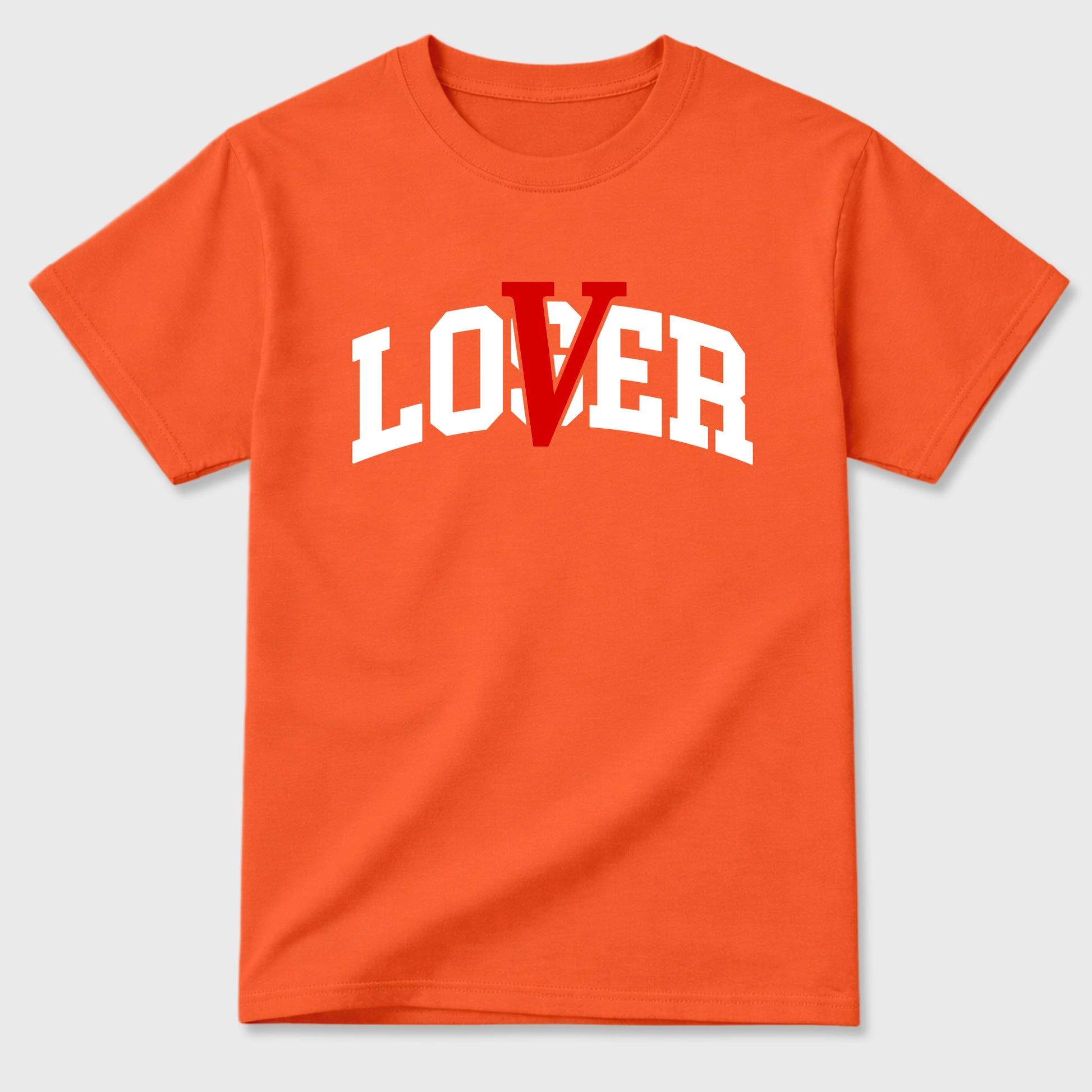 Sneaker match tees – Sneaker Tees To Match Air Jordan 3 Orange Citrus Shoes – Varsity Loser Lover Tee Orange 2
