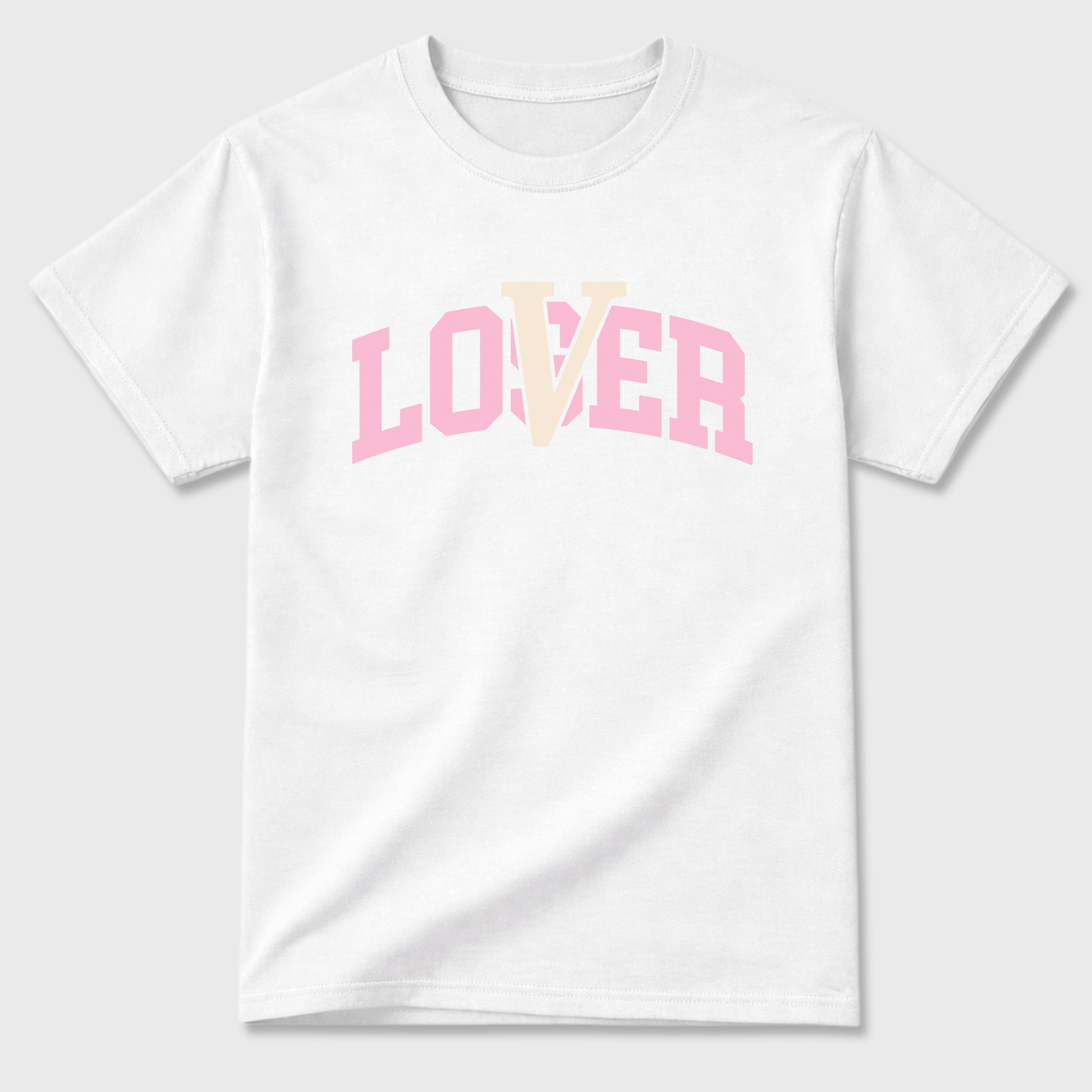 Sneaker match tees – Sneaker Tees To Match Air Jordan 4 Iced Carmine Shoes – Varsity Loser Lover Tee White 2