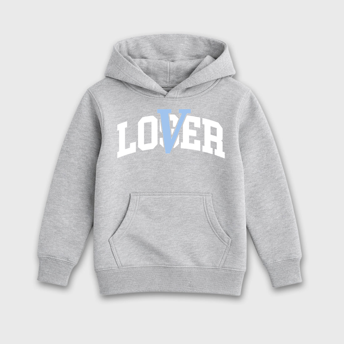 Sneaker match tees – Sneaker Tees To Match Air Jordan 5 White Metallic Shoes – Varsity Loser Lover Kids T-Shirt Heather Grey 2