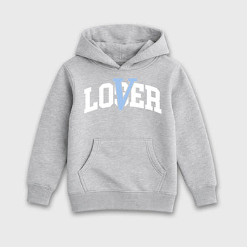 Sneaker match tees – Sneaker Tees To Match Air Jordan 5 White Metallic Shoes – Varsity Loser Lover Kids T-Shirt Heather Grey 2