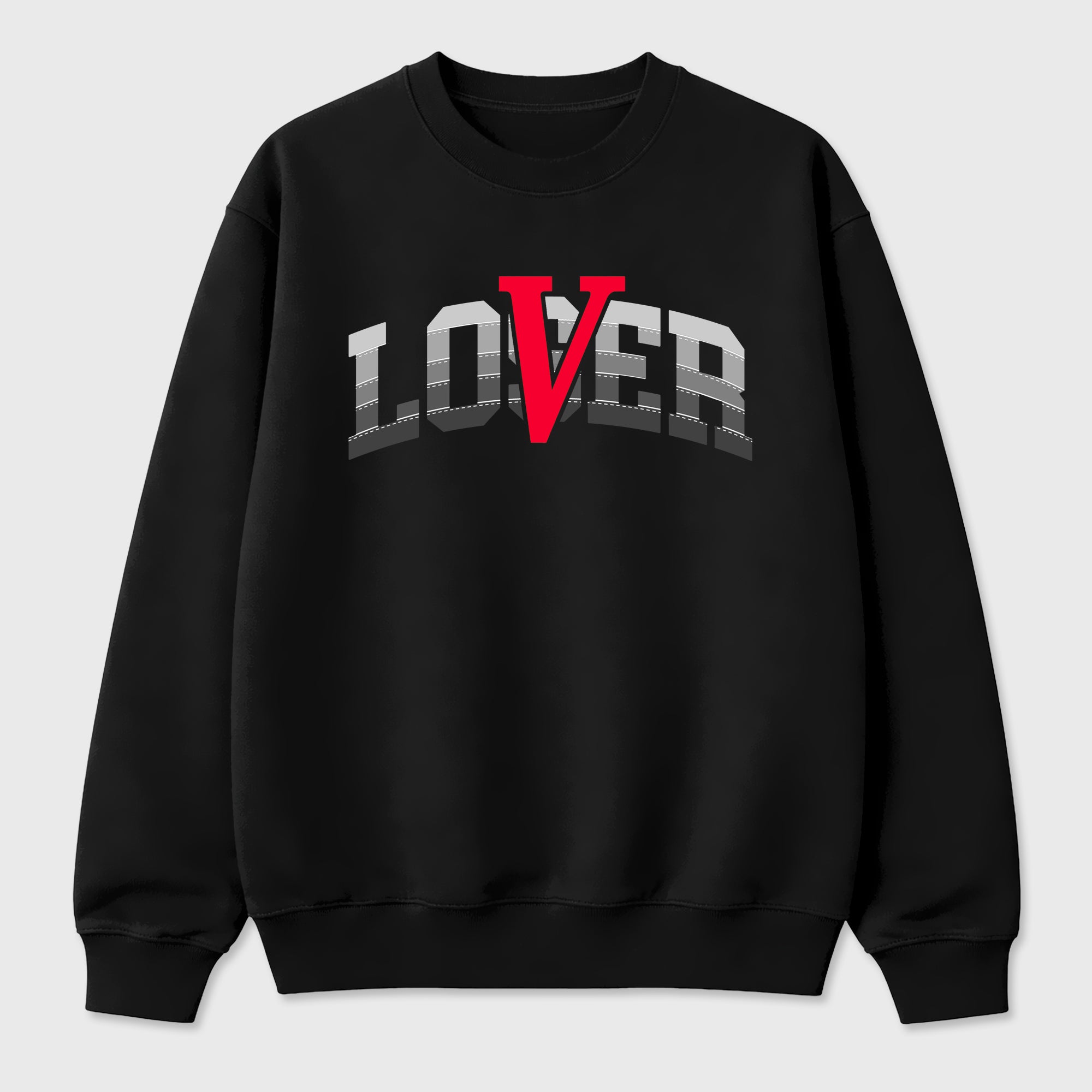 Varsity Loser Lover Graphic T-Shirt featuring original streetwear artwork designed to match the Air Max 95 Reverse Solar Red. Black 2 Graphic Tee.