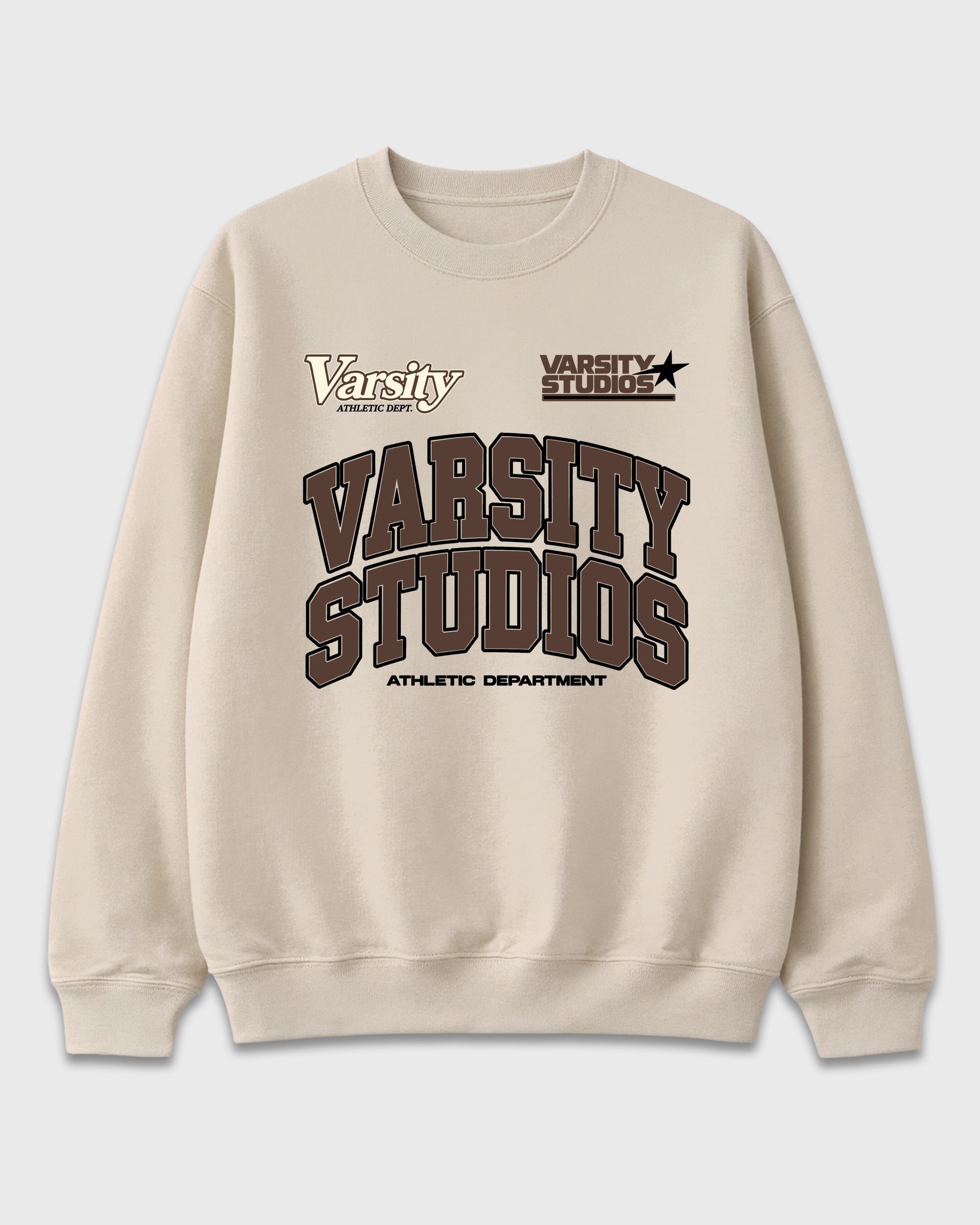 Varsity Studios Graphic T-Shirt featuring original streetwear artwork designed to match the Air Jordan 12 Fireside. Natural 2 Graphic Tee.
