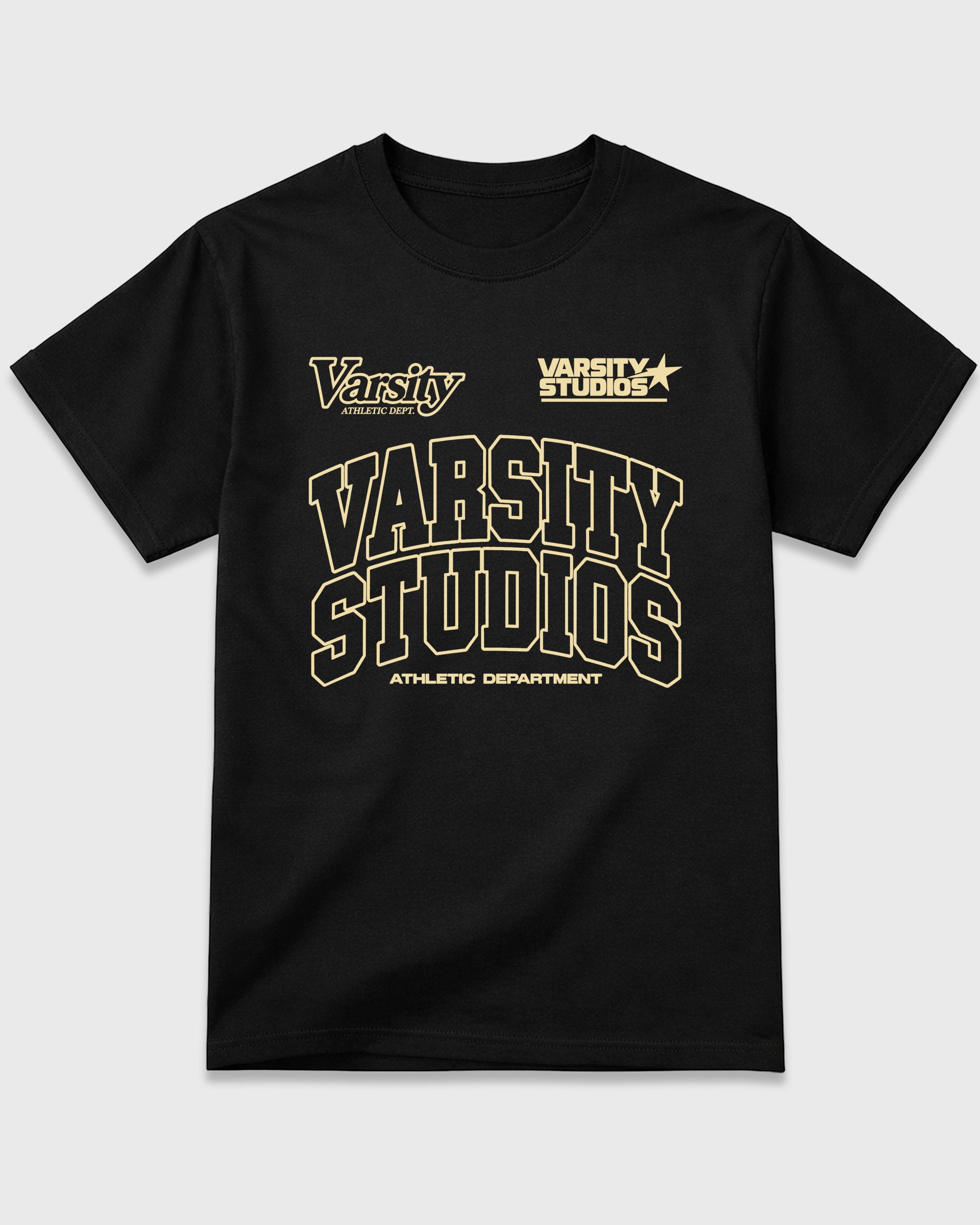 Varsity Studios Graphic T-Shirt featuring original streetwear artwork designed to match the Air Jordan 4 X J Balvin 'Amazonas'. Black 2 Graphic T-Shirt.