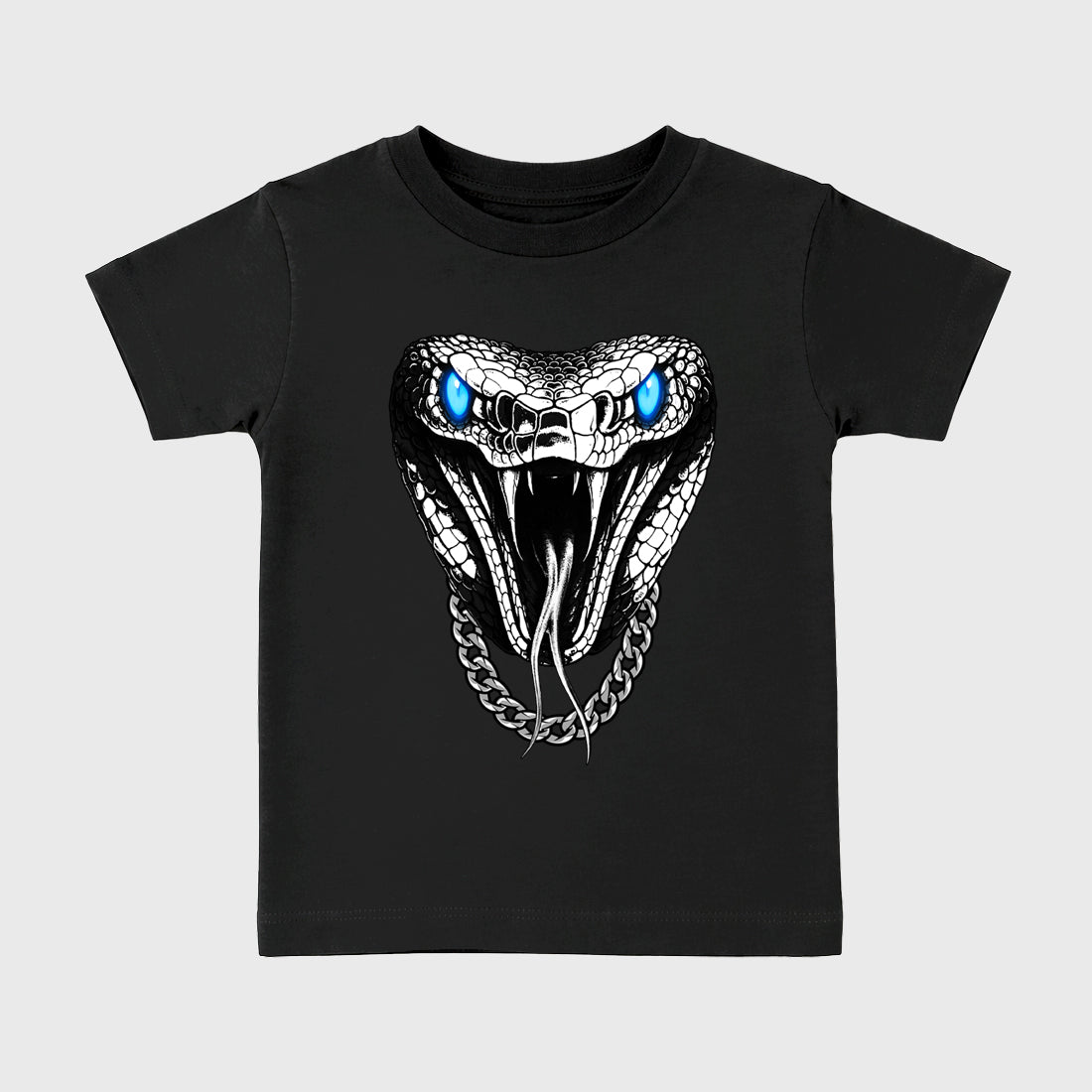 Sneaker match tees – Sneaker Tees To Match Air Jordan 11 University Blue Shoes – Venom Chain Kids T-Shirt Black 2