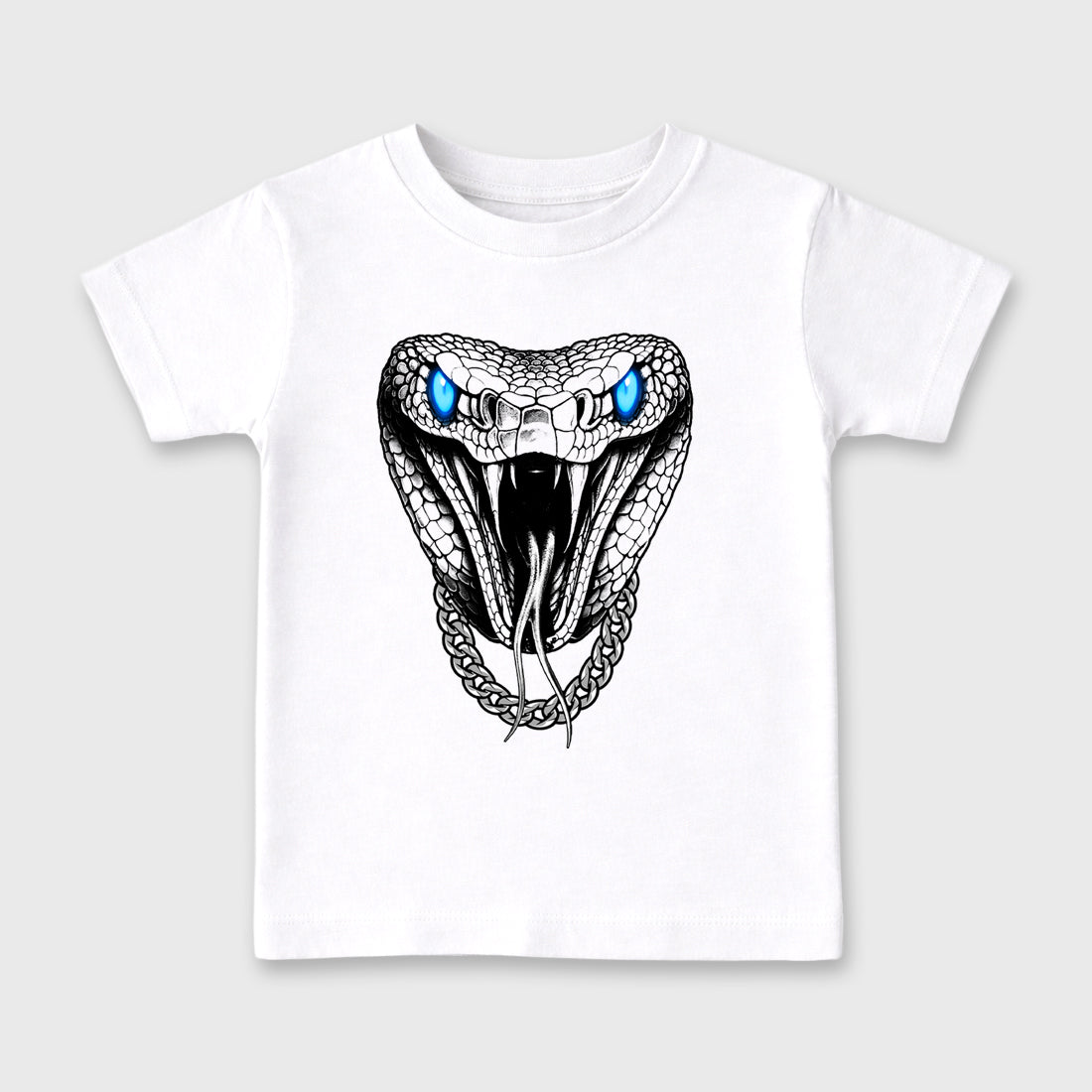Sneaker match tees – Sneaker Tees To Match Air Jordan 11 University Blue Shoes – Venom Chain Kids T-Shirt White 2