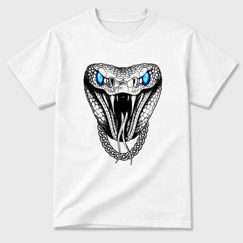 Sneaker match tees – Sneaker Tees To Match Air Jordan 11 University Blue Shoes – Venom Chain Tee White 2