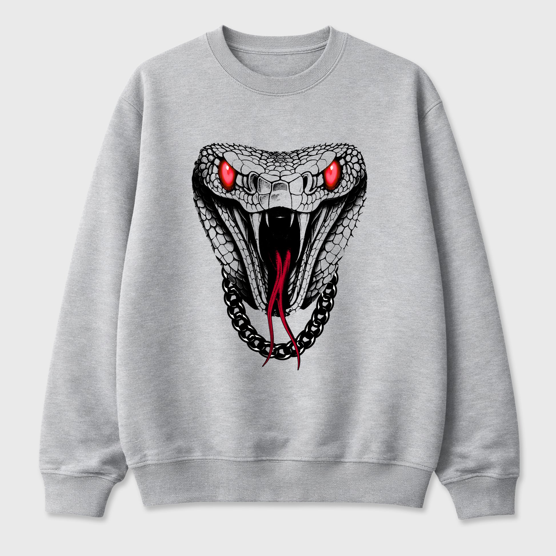 Sneaker match tees – Sneaker Tees To Match Air Jordan 4 Toro Bravo Shoes – Venom Chain Tee Heather Grey 2
