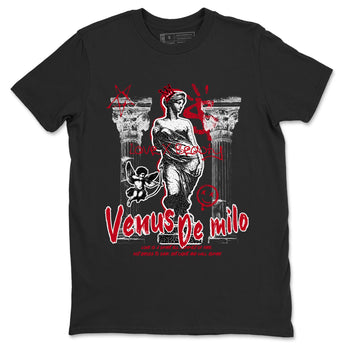 1s '85 Bred shirts to match jordans Venus De Milo best t shirts to wear with jordans AJ1 Retro High OG '85 Bred match shoes to clothes SNRT Sneaker Tees unisex cotton Black 2 shirts