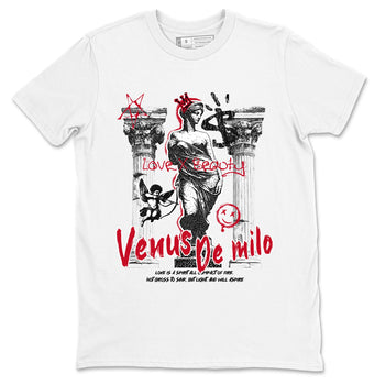 1s '85 Bred shirts to match jordans Venus De Milo best t shirts to wear with jordans AJ1 Retro High OG '85 Bred match shoes to clothes SNRT Sneaker Tees unisex cotton White 2 shirts