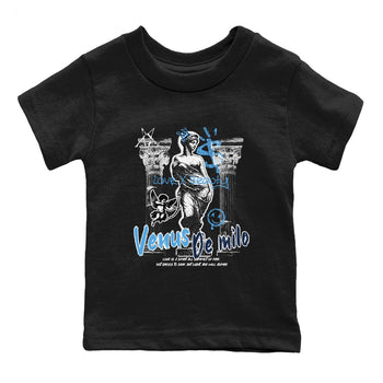 1s Obsidian shirts to match jordans Venus De Milo shirts to match Jordans AJ1 Retro Low OG Obsidian match shoes to clothes SNRT Sneaker Tees Youth Baby Black 2 tee