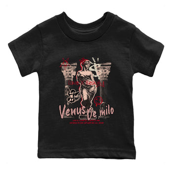 3s Valentines Day shirts to match jordans Venus De Milo best t shirts to wear with jordans Air Jordan 3 Valentines Day match shoes to clothes SNRT Sneaker Tees Youth Baby Black 2 tee