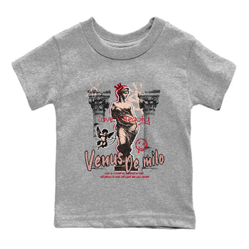 3s Valentines Day shirts to match jordans Venus De Milo best t shirts to wear with jordans Air Jordan 3 Valentines Day match shoes to clothes SNRT Sneaker Tees Youth Baby Heather Grey 2 tee