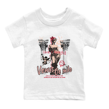 3s Valentines Day shirts to match jordans Venus De Milo best t shirts to wear with jordans Air Jordan 3 Valentines Day match shoes to clothes SNRT Sneaker Tees Youth Baby White 2 tee