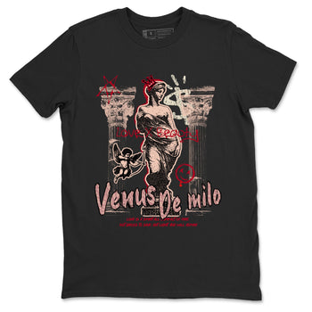 3s Valentines Day shirts to match jordans Venus De Milo best t shirts to wear with jordans Air Jordan 3 Valentines Day match shoes to clothes SNRT Sneaker Tees unisex cotton Black 2 shirts