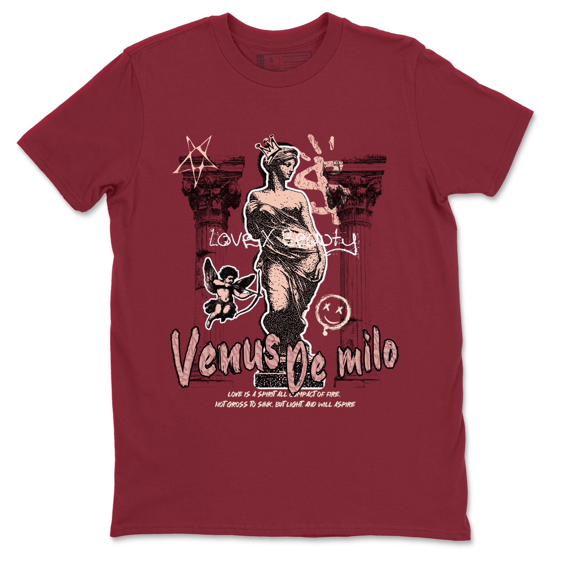 3s Valentines Day shirts to match jordans Venus De Milo best t shirts to wear with jordans Air Jordan 3 Valentines Day match shoes to clothes SNRT Sneaker Tees unisex cotton Cardinal 2 shirts