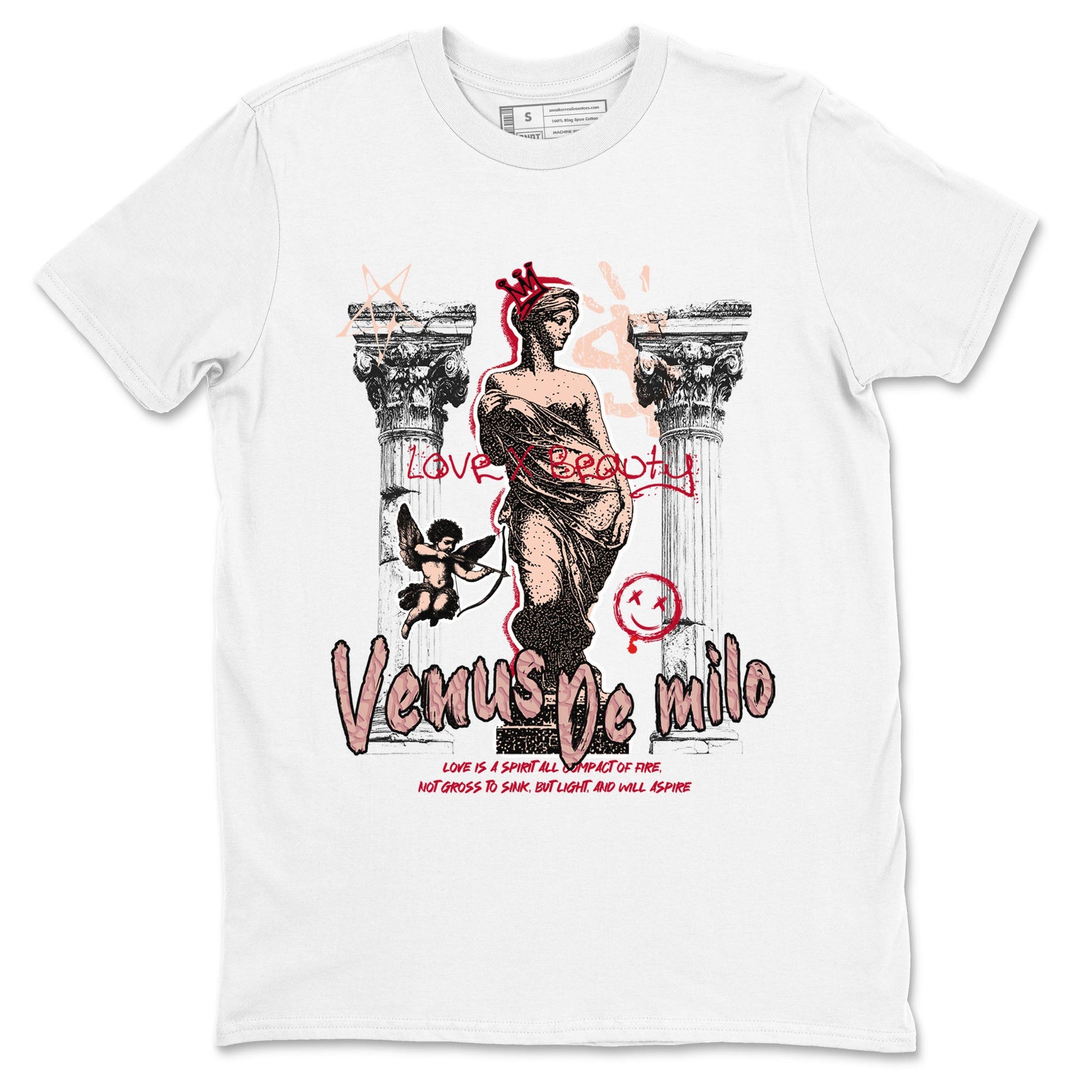 3s Valentines Day shirts to match jordans Venus De Milo best t shirts to wear with jordans Air Jordan 3 Valentines Day match shoes to clothes SNRT Sneaker Tees unisex cotton White 2 shirts